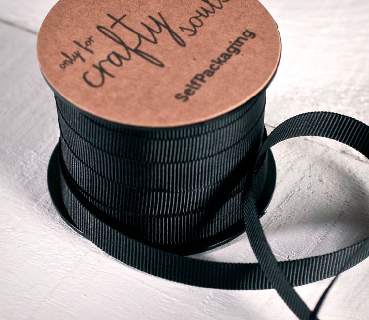 Ruban gros grain noire Ruban gros grain noire