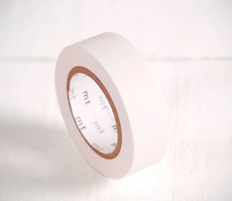 Washi tape blanc mat Washi tape blanc mat