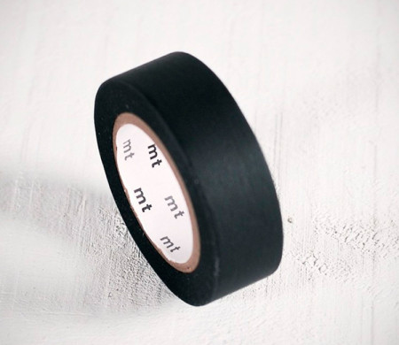 Washi tape noir