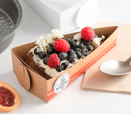 Boîte pour portions de tarte