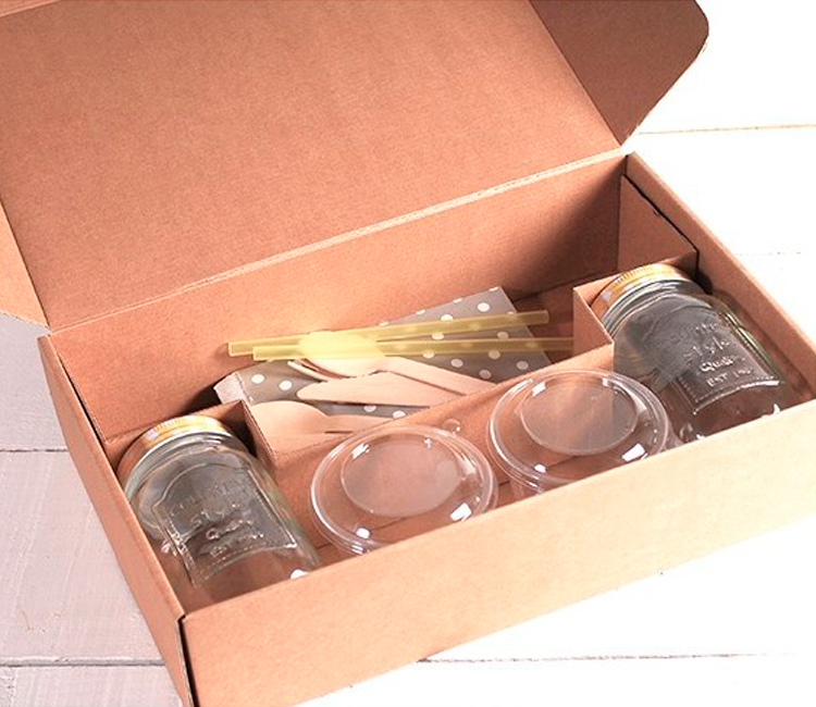 Kit de boîte pour 2 petits déjeuners Kit de boîte pour 2 petits déjeuners