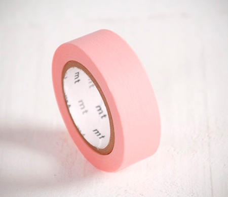 Washi tape rose pâle