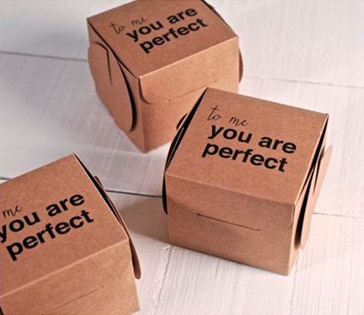 Boîte imprimée pour cadeaux. You're Perfect Boîte imprimée pour cadeaux. You're Perfect