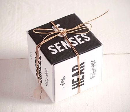 Boîte des 5 Sens. Pour les Amoureux !
