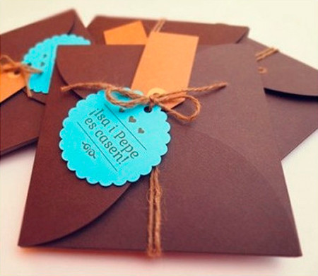 Invitations de Mariage Faites à la Main