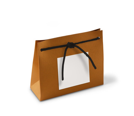 Pochette Cadeau en Carton avec Cordon