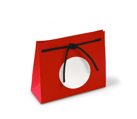 Pochette Cadeau en Carton avec Cordon
