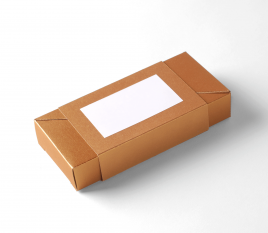 Boîte sapin de Nöel en carton 