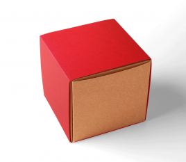 Boîte carrée avec manchon