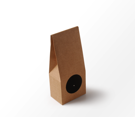 Boîte avec fenêtre pour la nourriture