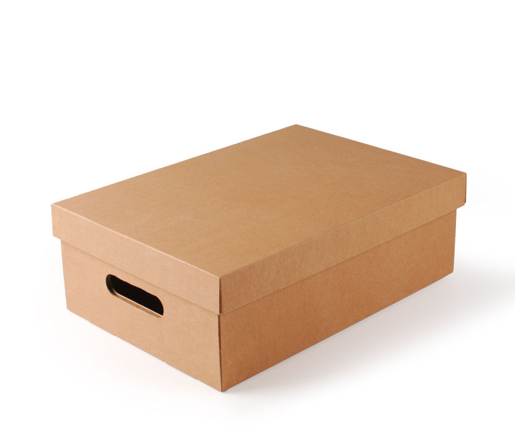 Caisse en carton avec couvercle pour légumes