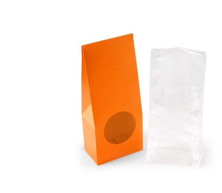 Boîte avec fenêtre pour la nourriture