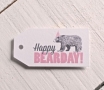 Étiquettes Happy BEARDAY