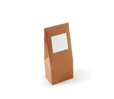 Boîte avec fenêtre pour la nourriture