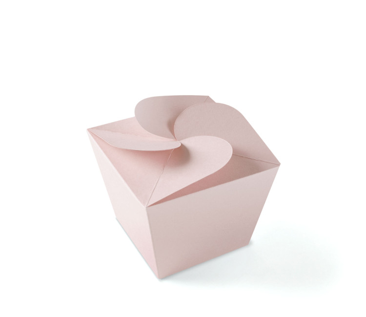 Boîte pour crèmes, originale en forme de fleur Boîte pour crèmes, originale en forme de fleur