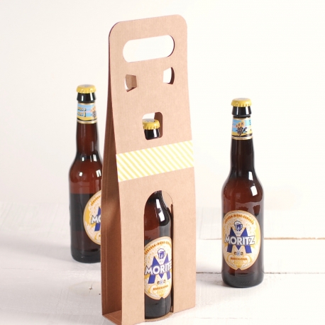 Boîte à bières décorée