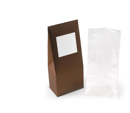Boîte avec fenêtre pour la nourriture