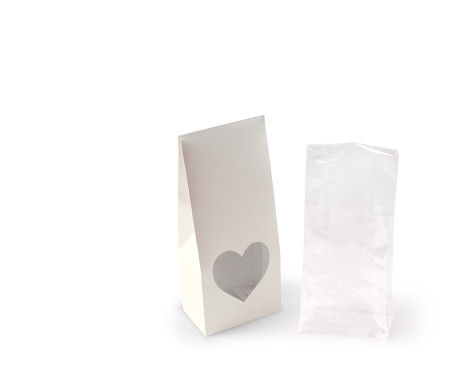 Boîte avec fenêtre pour la nourriture