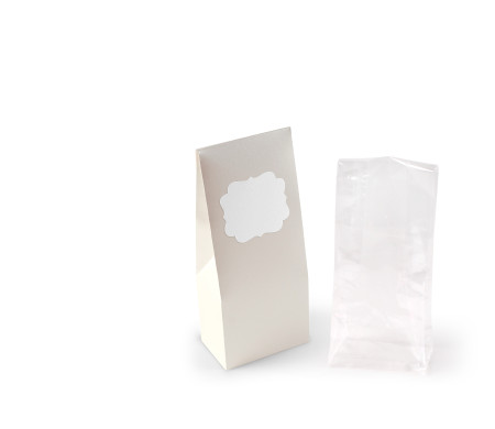 Boîte avec fenêtre pour la nourriture