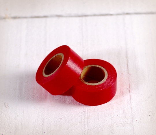 Mini Washi tape rouge
