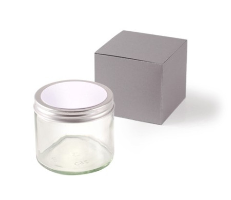 Flacon en Verre pour Crèmes aromatiques ou Bougies 