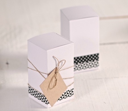 Boîtes rectangulaires en carton