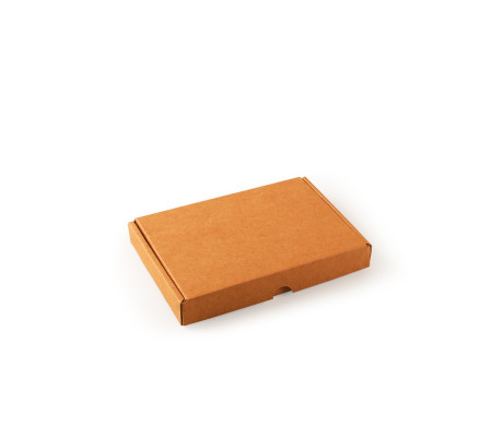 Boîte plate pour colis postal