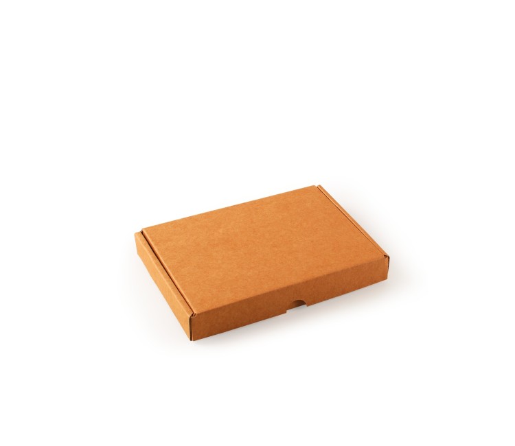 Boîte plate pour colis postal