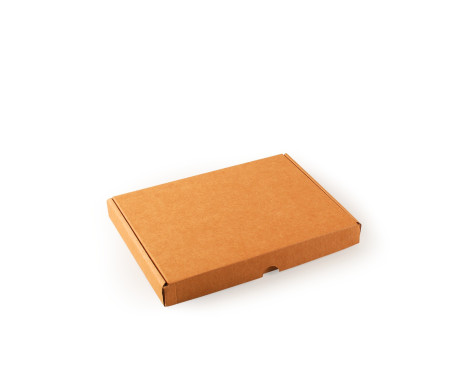 Boîte plate pour colis postal
