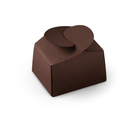 Petite boîte de chocolats individuelle