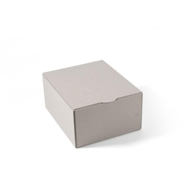 Boîte rectangulaire à monter soi-même en carton écologique rigide