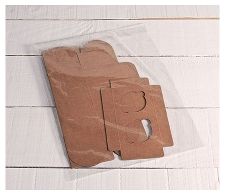 Kit de 5 boîtes pour 2 cupcakes avec insert intérieur
