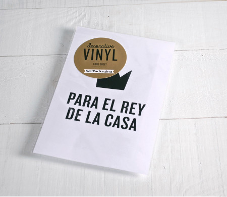 Vinilos decorativos "Para el rey de la casa"