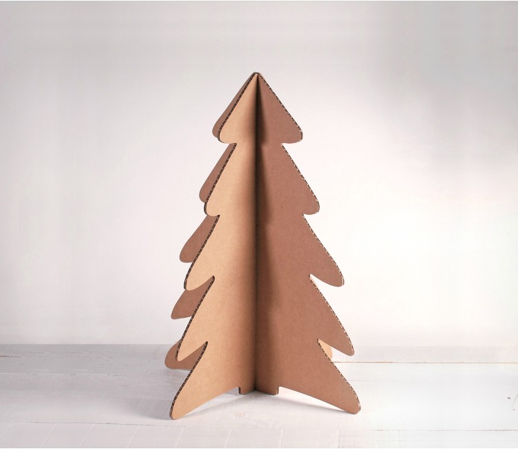 Arbre de Noël en carton