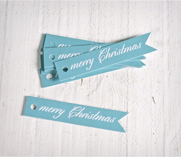Kit d’étiquettes banderole Merry Christmas Kit d’étiquettes banderole Merry Christmas