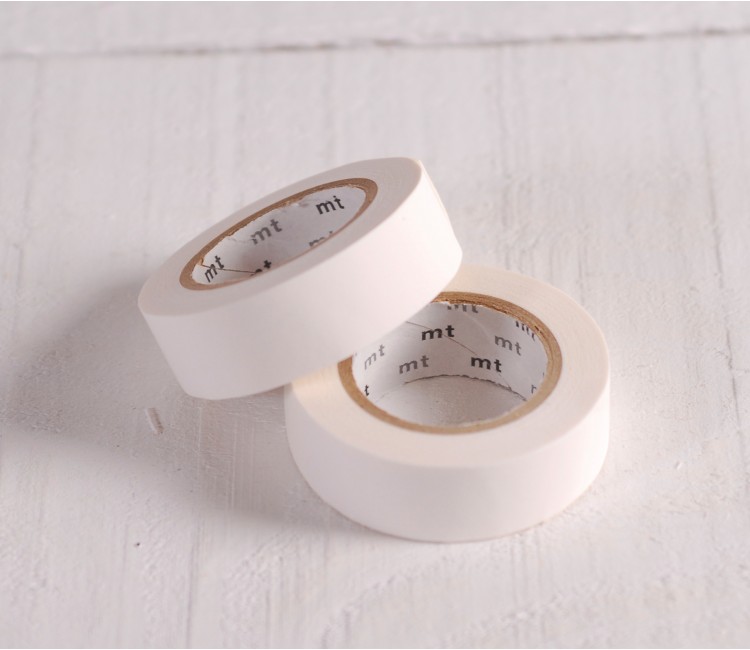 Washi tape blanc mat Washi tape blanc mat