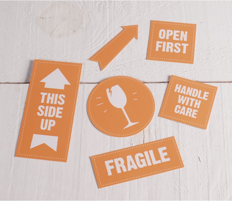 Étiquettes d’emballage "Fragile" Étiquettes d’emballage "Fragile"