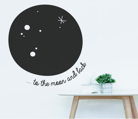 Vinyle Mural Lune