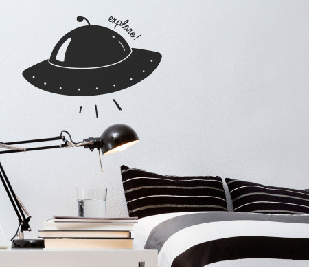 Vinyle Vaisseau Spatial pour Enfant 