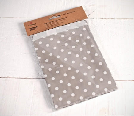 Sachets Gris à Pois