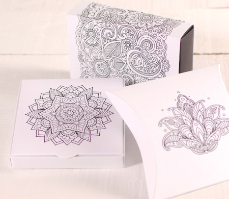 Kit de Boîtes Mandalas Luttez contre le Stress!