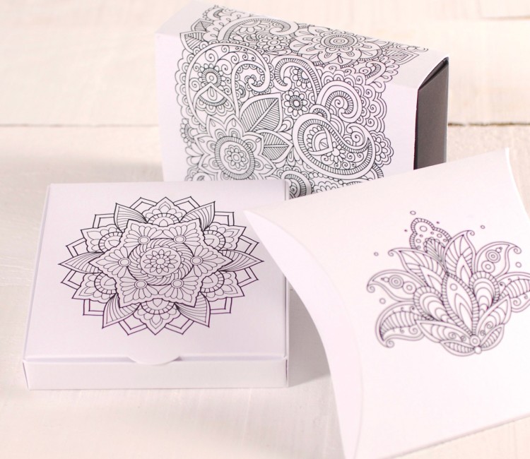 Kit de Boîtes Mandalas Luttez contre le Stress! Kit de Boîtes Mandalas Luttez contre le Stress!