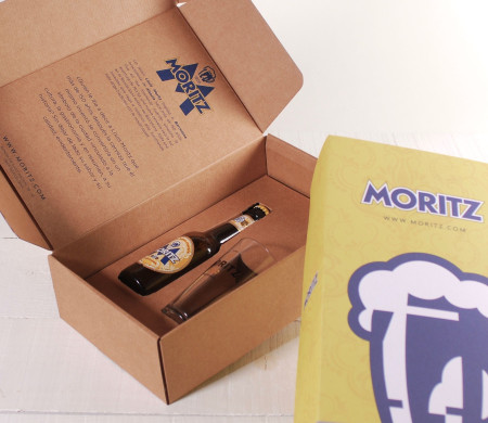 Petite boîte cadeau pour bières