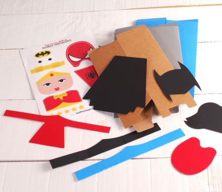 Boîtes cadeaux super-héros