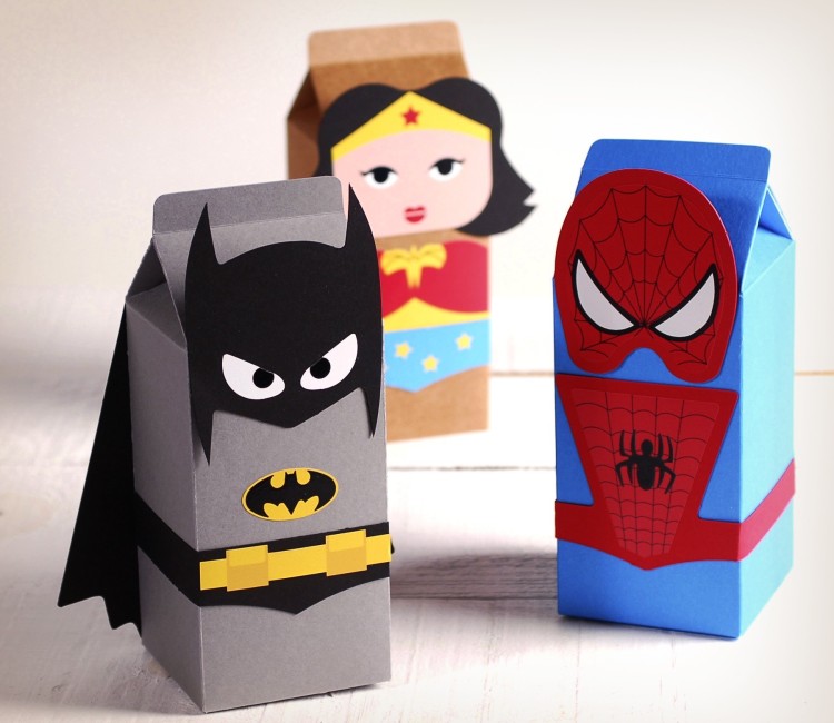 Boîtes cadeaux super-héros Boîtes cadeaux super-héros