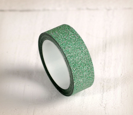 rouleau de washi tape à paillettes