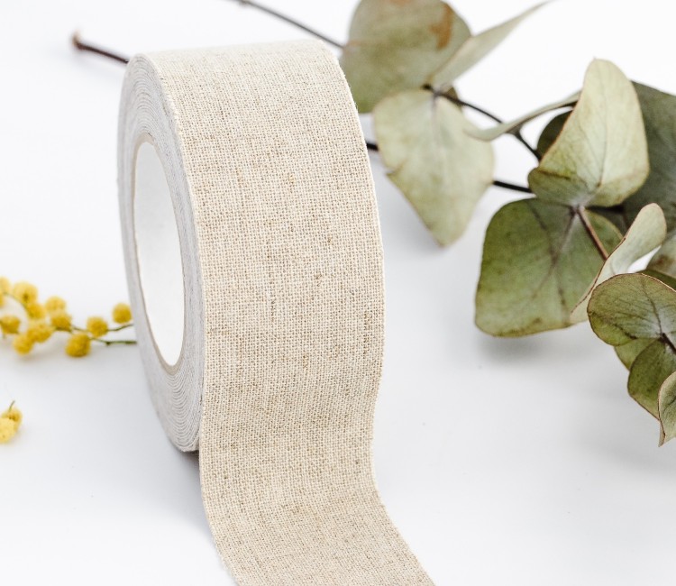 Fabric tape en 100% couleur naturelle