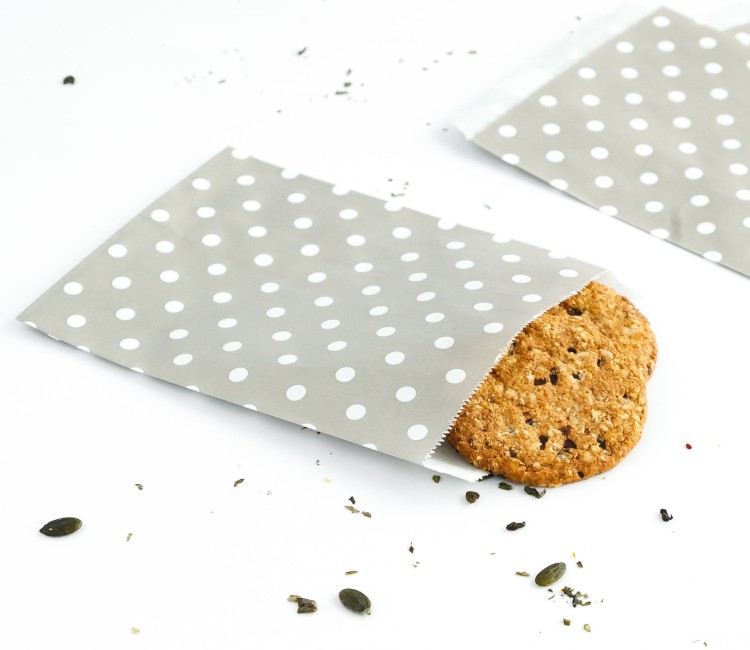 Sachets Gris à Pois