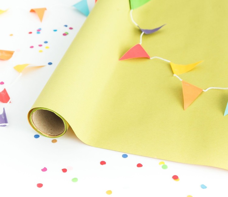 Papier Cadeau aux Tons Pastels ¡Remplissez vos Cadeaux de Couleur!