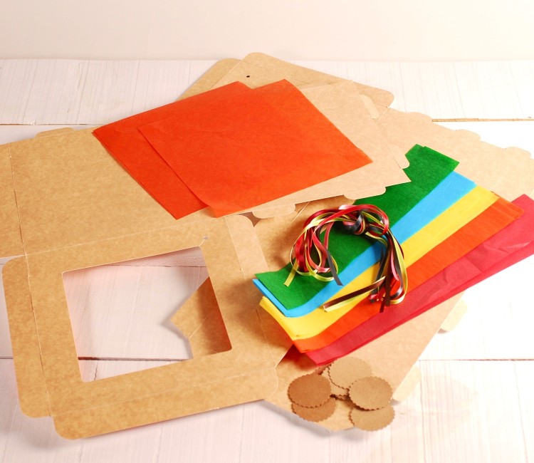 Kit pour faire une piñata/ Boîtes pour fêtes